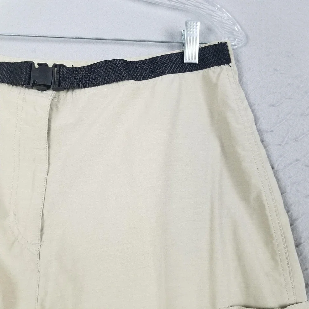 Pellini Pants Boys 15/16 Beige Cargo Elastic Waist Nylon Blend Outdoor
